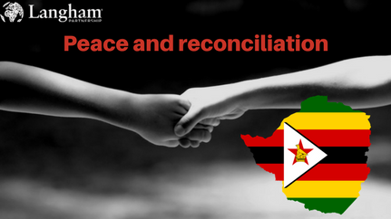Peace and reconciliation in Zimbabwe.
