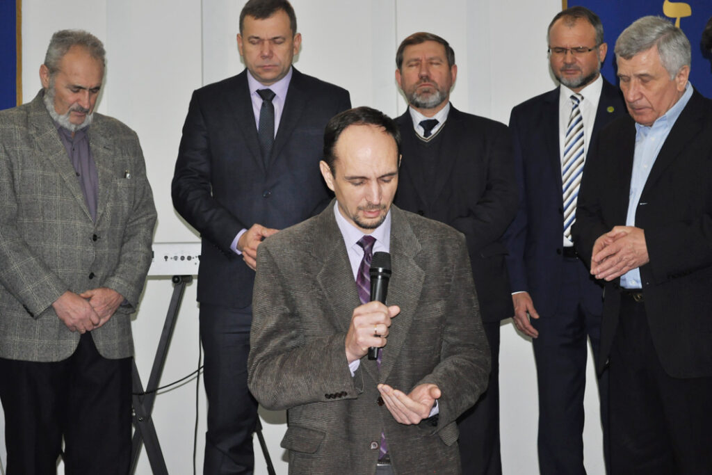 Oleksandr was installed as President of Odessa Theological Seminary in December.