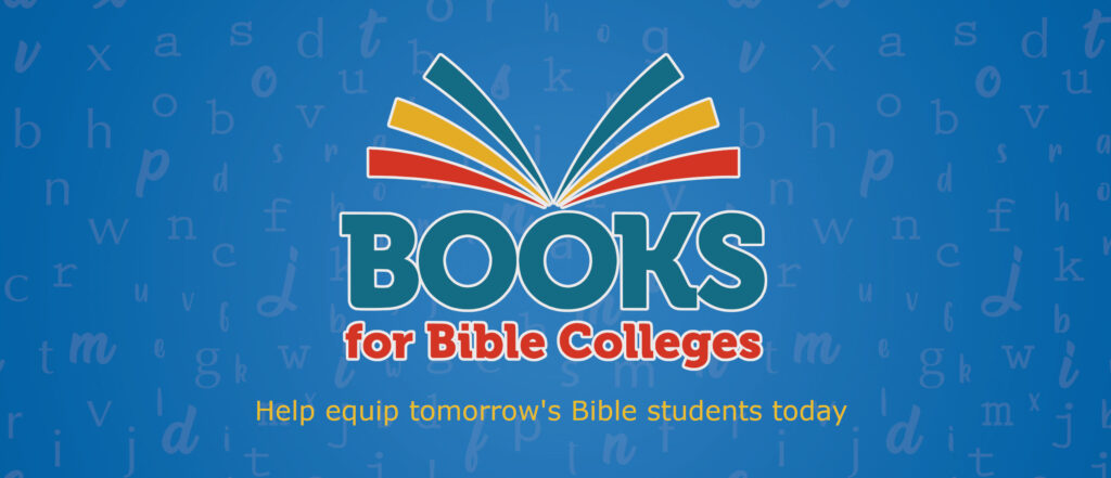 Books for Bible Colleges banner