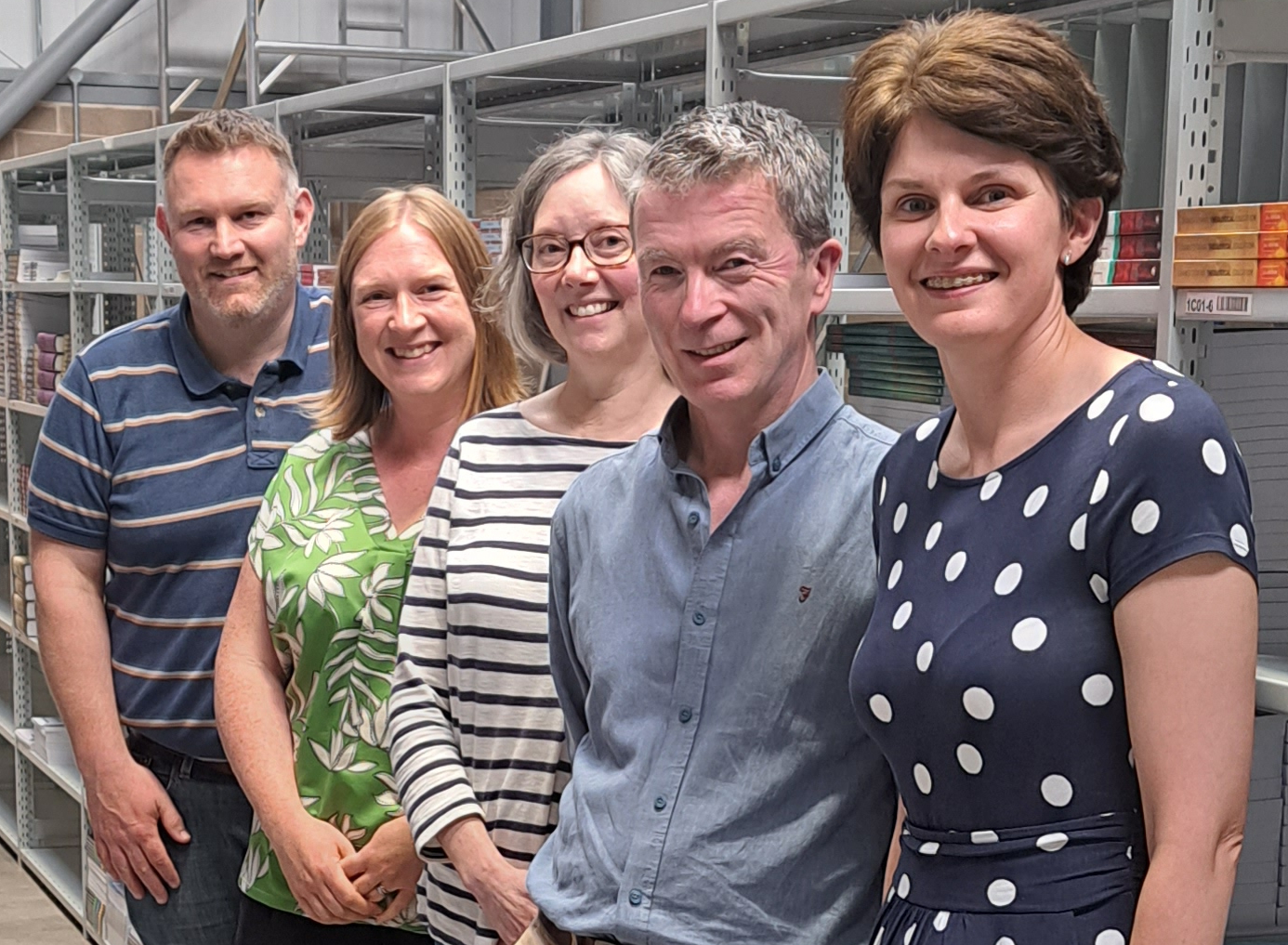 LPUKI Finance Team at the LSC - David, Karen, Linda, Phil & Helen