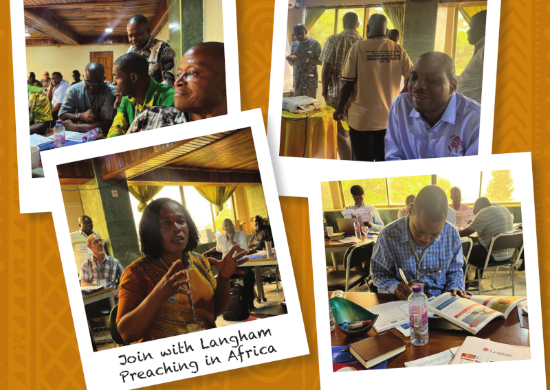 Join with Langham Preaching in Africa - click/tap here