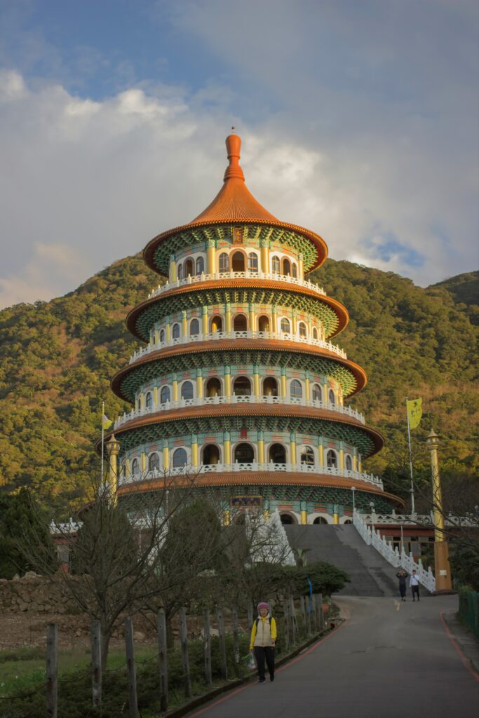 A temple in Taiwan.