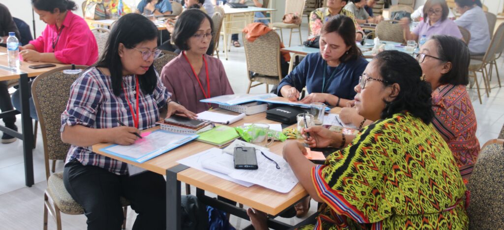 Preaching training in Indonesia.