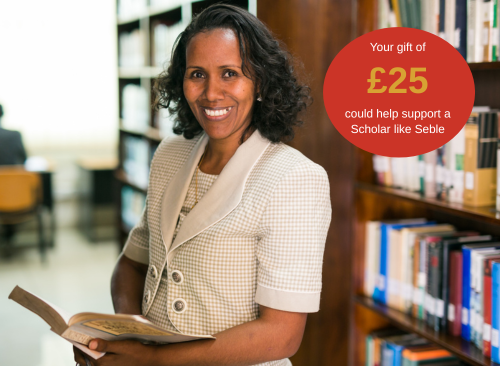 Your gift of £25 could support scholars.